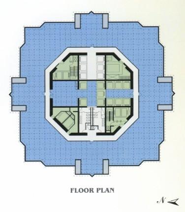 金茂大廈戶型圖